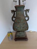 Chinese bronzen lamp / vaas, Ophalen