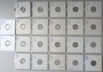 Wilhelmina set van 22 stuks 10 Cent 1913 - 1948 Zilver, Postzegels en Munten, Munten | Nederland, Zilver, 10 cent, Koningin Wilhelmina