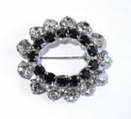 Mooie design kristallen broche., Ophalen of Verzenden, Zo goed als nieuw