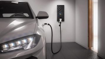 Oplaadpaal/oplaadstation voor elektrische autos (EV) met app beschikbaar voor biedingen