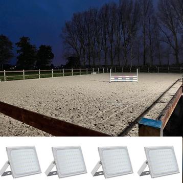 Paardenbak / Rijbak verlichting 4 x 500watt led nieuw beschikbaar voor biedingen