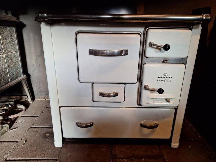 Zeer mooi houtfornuis houtkachel fornuis, Huis en Inrichting, Kachels, Gebruikt, Vrijstaand, Houtkachel, Hout, Ophalen