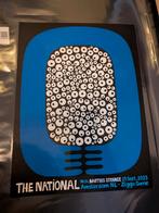 Concertposter The National Amsterdam 2023, Ophalen of Verzenden, Zo goed als nieuw, A1 t/m A3, Muziek