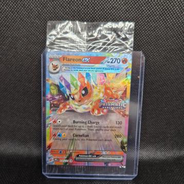 Flareon EX Prismatic Evolutions NearMint Sealed  beschikbaar voor biedingen