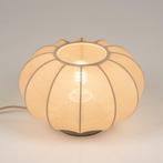 japandi stijl tafellamp taupe of beige lampion bed bank lamp, Ophalen of Verzenden, Nieuw, Stof, Minder dan 50 cm