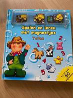 Kinderboek spelen en leren met magneetjes, Boeken, Jongen of Meisje, Ophalen of Verzenden, Zo goed als nieuw