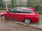 Peugeot 308 1.6 SW E-hdi , 88 KW, bj. 2014, Rood, Voorwielaandrijving, Stof, 4 cilinders, Origineel Nederlands