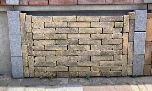 200 m2 oud gebakken waalformaat 5 duimers geeltjes op pallet, Tuin en Terras, Tegels en Klinkers, Gebruikt, Klinkers, Keramiek