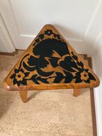 Tafel 3 kanten antiek, Huis en Inrichting, Krukjes, Ophalen, Gebruikt, Hout