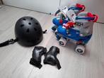 Rolschaatsen verstelbaar maat 30-33 + helm en beschermers, Kinderen en Baby's, Speelgoed | Buiten | Rolschaatsen, Ophalen, Verstelbaar