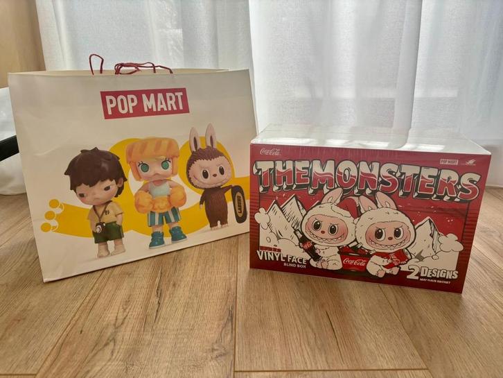 POP MART Labubu Coca-Cola Series Vinyl Face 6-Pack (met bon), Verzamelen, Poppetjes en Figuurtjes, Nieuw, Ophalen of Verzenden