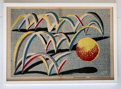 David Hockney – A Bounce for Bradford (1987), Antiek en Kunst, Kunst | Litho's en Zeefdrukken, Ophalen of Verzenden