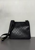 Gucci vintage messenger bag schouder tas zwart 24 cm, Sieraden, Tassen en Uiterlijk, Portemonnees, Ophalen of Verzenden, Nieuw