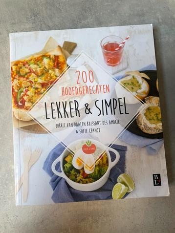 Lekker en simpel 200 hoofdgerechten beschikbaar voor biedingen