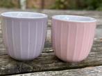 4 Pastel Eierdoppen TCM, Huis en Inrichting, Keuken | Servies, Keramiek, Overige typen, Ophalen of Verzenden, Zo goed als nieuw