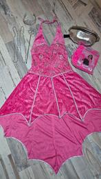 Carnaval kostuum roze prinsessen jurk maat 40 + accessoires, Ophalen of Verzenden, Zo goed als nieuw, Maat 38/40 (M), Carnaval