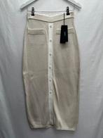 Joseph rok skirt ivory S mirco stripe, Ophalen of Verzenden, Zo goed als nieuw, Wit, Onder de knie