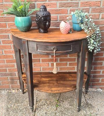 Stoer & Sober Hoffz sidetable zwart naturel kralenhanger  beschikbaar voor biedingen