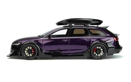 Audi RS6 Avant Purple Violet 1:18 GT Spirit, Hobby en Vrije tijd, Modelauto's | 1:18, Nieuw, Overige merken, Ophalen of Verzenden