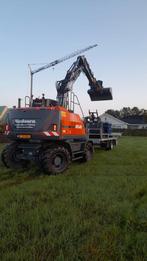 Graafmachine met machinist, grondwerk, bestrating & riool, Diensten en Vakmensen, Tuinmannen en Stratenmakers, Tuin- of Vijveraanleg