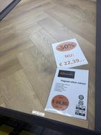 8mm Visgraat eiken natuur laminaat  €22,39m2, Crème, 75 m² of meer, Niet ingevuld, Nieuw