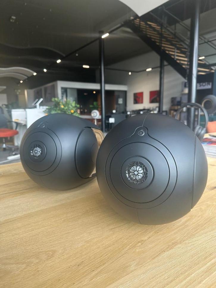 Devialet Phantom I 108db matte black STEREOPAAR, Audio, Tv en Foto, Luidsprekers, Zo goed als nieuw, Front, Rear of Stereo speakers