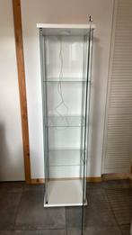 Vitrinekast ikea, Ophalen, Minder dan 50 cm, Zo goed als nieuw, 150 tot 200 cm