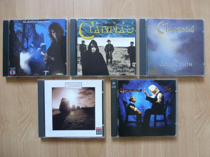 CD 5x CLANNAD Legend Banba The Collection Magical Ring Lore, Cd's en Dvd's, Cd's | Pop, Zo goed als nieuw, 1980 tot 2000, Ophalen of Verzenden