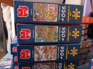 Diverse Jan van Haasteren puzzels, 950 stuks beschikbaar voor biedingen