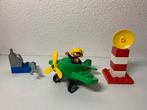 Duplo 10808 Groen Vliegtuig, Kinderen en Baby's, Speelgoed | Duplo en Lego, Complete set, Duplo, Ophalen of Verzenden, Zo goed als nieuw