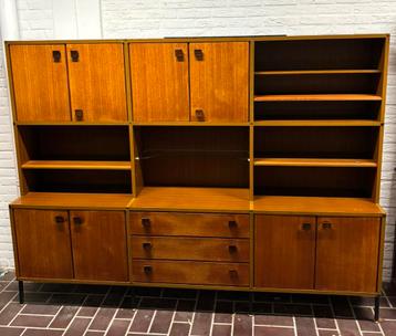TOPFORM TEAK 70S VINTAGE DEENS DESIGN WANDMEUBEL BOEKENKAST beschikbaar voor biedingen