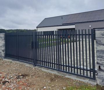 VERTICALE Moderne inrijpoort / schuifpoort / hekwerk op maat beschikbaar voor biedingen