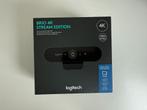 Nieuwe webcam Logitech Brio Stream 4K Ultra HD + mic functie, Logitech, MacOS, Nieuw, Ophalen of Verzenden