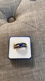 Ring zonder met lapis lazuli maat 52, Ophalen of Verzenden, 17 tot 18, Zilver, Dame