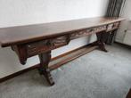 Antieke Eikenhouten Console Tafel, Antiek en Kunst, Ophalen