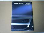 Saab 9000 CD / 9000 Turbo 16 / 9000 i 16 [ 1988 ] 70 pag., Verzenden, Zo goed als nieuw, Overige merken
