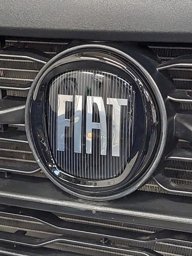 Fiat Embleem Zwart 12cm - Ducato Grill Vervanging, Auto-onderdelen, Carrosserie en Plaatwerk, Fiat, Voor, Nieuw, Ophalen of Verzenden