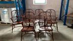 Antieke Windsor stoelen 6 stuks, Antiek en Kunst, Antiek | Meubels | Stoelen en Banken, Ophalen