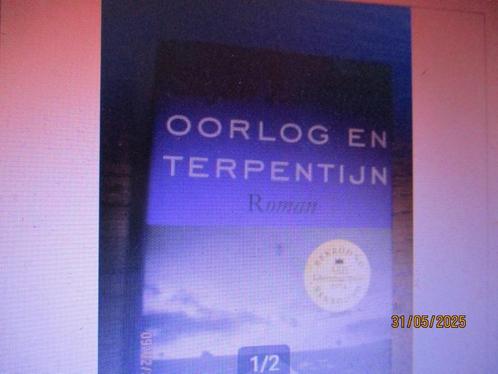 Oorlog en terpentijn roman : Stefan Hertmans 9789023476719, Boeken, Romans, Zo goed als nieuw, Nederland, Ophalen of Verzenden