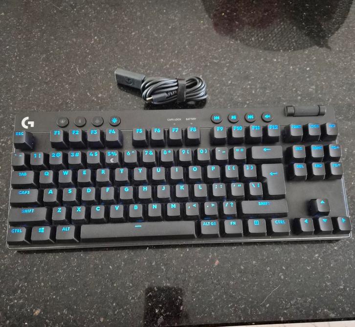 LOGITECH G PRO X TKL, Computers en Software, Toetsenborden, Zo goed als nieuw, Ergonomisch, Ophalen of Verzenden