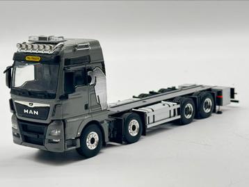 WSI MAN TGX 8x4 VERBOUW + stempelpoten beschikbaar voor biedingen