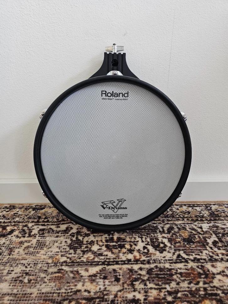 Roland PD-125 Snare Tom Pad | Gaasvel | Meshhead | Drumstel, Muziek en Instrumenten, Instrumenten | Onderdelen, Gebruikt, Drums of Percussie