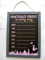 Mary Poppins Memobord Weekplanner Krijtbord Walt Disney, Overige typen, Ophalen of Verzenden, Overige figuren, Zo goed als nieuw