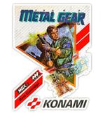 KONAMI Metal Gear MSX 2 Retro Vinyl Sticker, Verzenden, Nieuw