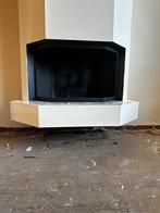 Openhaard met behuizing en rookkanaal, Huis en Inrichting, Haarden, Ophalen, Gebruikt, Inzethaard, Houthaard