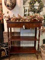 Antieke engelse side tabel, ladekastje voor in de gang, hout, Ophalen, 200 cm of meer, Hoofdstraat 15 de steeg, Info@ilfienile.nl