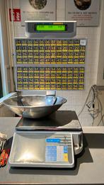 Te koop: Digi SM300 weegschaal met een lading sticker rollen, Witgoed en Apparatuur, Weegschalen, Ophalen of Verzenden, Personenweegschaal