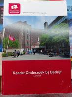 Hogeschool Rotterdam,  reader Onderzoek bij Bedrijf, Boeken, Ophalen of Verzenden, Engels, Zo goed als nieuw