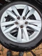 Originele Peugeot velgen met winterbanden., Auto-onderdelen, Banden en Velgen, Gebruikt, 16 inch, Banden en Velgen, Personenwagen