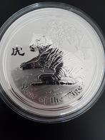 1KG Zilveren munt Year of the TIger 2010, Postzegels en Munten, Edelmetalen en Baren, Ophalen of Verzenden, Zilver